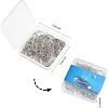 Unicraftale 304 Stainless Steel & 316 Surgical Stainless Steel Earring Hooks & Earring Hooks & Jump Rings STAS-UN0002-89P-9