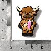 Cattle-shaped Silicone Beads SIL-006-04C-3