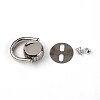 Zinc Alloy Bag Lifting Ring FIND-TAC0003-08C-1