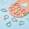 10Pcs Zinc Alloy Swivel Clasps FIND-TADJ0001-05-4