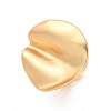 Matte Gold Alloy Adjustable Rings for Women LS-RJEW-K260-07D-2