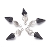 Obsidian Pendants G-O194-15-1