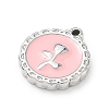 304 Stainless Steel Enamel Pendants SA-CBA8A4A-04B-P-2