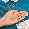 2Pcs Brass Hook and S-Hook Clasps DIY-TA0004-25-6