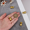 4Pcs Brass EDC European Beads KK-FG0001-35G-3