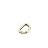 D-shaped Zinc Alloy Spring Ring Clasps PW-WGC1CD5-05-1