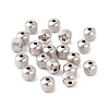 Tarnish Resistant 201 Stainless Steel Beads STAS-A057-04D-P-2