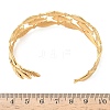 304 Stainless Steel Cuff Bangles BJEW-B158-04G-01-5