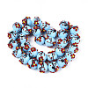 Handmade Lampwork Enamel Beads LAMP-T023-23F-2