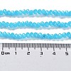 Baking Painted Imitation Jade Glass Bead Strands DGLA-A034-J4MM-A13-5