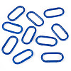 10Pcs Alloy Spring Gate Rings FIND-TA0009-25K-2