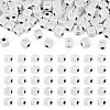 150Pcs 5 Styles Opaque Acrylic Beads SACR-TA0001-73-1