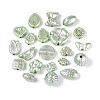 Pearlized Opaque Acrylic Beads OACR-T029-04E-1