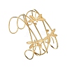 304 Stainless Steel Cuff Bangles BJEW-M082-02G-2
