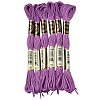 6Bundles Polyester Embroidery Floss OCOR-YW0001-25F-1
