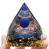 Resin Orgonite Pyramid PW-WG40663-01-1