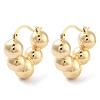 Brass Hoop Earrings EJEW-H301-08G-1