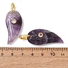 Natural Amethyst Pendants GG-CBA51ED-02G-09-2