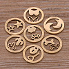 201 Stainless Steel Pendants STAS-H246-02G-2