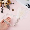 Alloy & Rubber & Rhinestone & Feathers & Seed Glass & Plastic Headbands OHAR-WH20011-15B-3