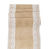 Jute Cloth & Lace Table Runners HULI-PW0002-130A-1