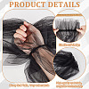 Polyester Detachable Long Mesh Sleeves AJEW-WH0270-354B-4