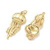 Brass Micro Pave Cubic Zirconia Animal Pendants KK-H280-05B-G-2