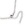 3MM 304 Stainless Steel Figaro Chain Necklaces NJEW-N058-13P-2