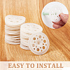 Plastic Ceiling Disc FIND-WH0036-38-5