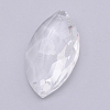Transparent Glass Pendants GLAA-WH0022-21-1