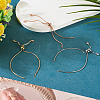 3Pcs 3 Colors Brass Box Chain Slider Bracelet Making KK-TA0003-12-RS-4