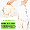 WADORN 2Pcs 2 Colors Alloy Clover Link Chain Bag Straps FIND-WR0008-08-3
