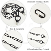 AHANDMAKER Iron Hook Rings Set FIND-GA0001-69-4