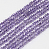 Natural Amethyst Bead Strands G-G936-2mm-26-1