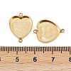 304 Stainless Steel Cabochon Connector Settings STAS-A194-06A-G-3