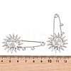 Sun 304 Stainless Steel Safety Pins Brooch Findings SA-CBA098D-13B-P-3