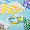 Paper Disposable Wristbands BJEW-TAC0075-002C-6