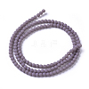 Frosted Opaque Glass Bead Strands FGLA-G002-A05-2
