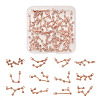 2 Sets Zinc Alloy with Glass Rhinestone Jewelry Pendant Accessories FIND-FW0001-07-1
