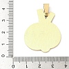 Sports 201 Stainless Steel Laser Cut Pendants STAS-P428-14G-02-3