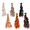 6Pcs 6 Styles PP/Fibre Twist Braid DIY-GL0005-60-1