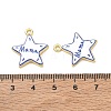 Printed Brass Pendants KK-CBA42CA-08G-06-3