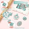 20Pcs 10 Styles Bohemia Styles Alloy & Acrylic Pendants FIND-CJ0005-70-3