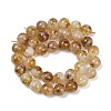 Heated Natural Citrine Beads Strands G-U026-A04-10mm-3