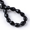 Transparent Glass Bead Strands LS-GLAA-R024-6x8mm-12-3
