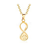 Stainless Steel Pendant Necklaces PW-WG70C22-02-1