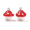 Opaque Resin Pendants RE-CBA0127-05-1