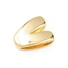 Brass Beads X-KK-B167-27G-V-2