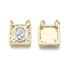 Brass Charms KK-R133-002G-NF-2