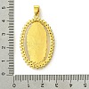 Brass Micro Pave Clear Cubic Zirconia Pendants KK-H472-42C-G-3